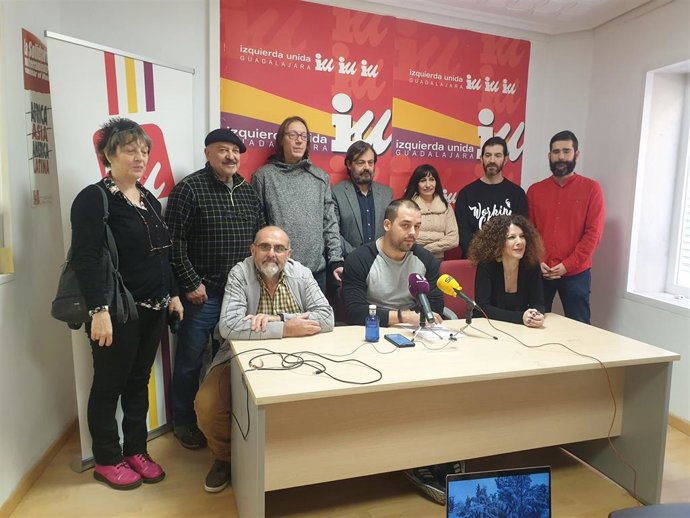 IU presenta a sus candidatos en los municipios de más de 10.000 habitantes y en algunos pueblos de la Guadalajara rural