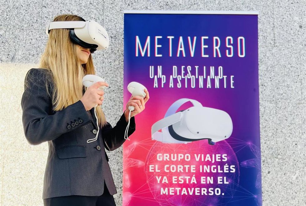 Presentación del nuevo Metaverso de Viajes El Corte Inglés en Fitur 2023
