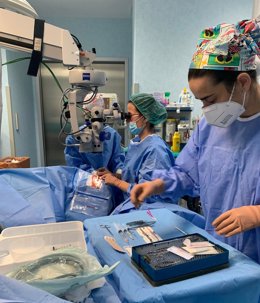 Servicio de Oftalmología del Hospital Universitario Virgen Macarena.