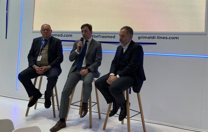 Rueda de prensa de Trasmed-Grimaldi en Fitur 2023