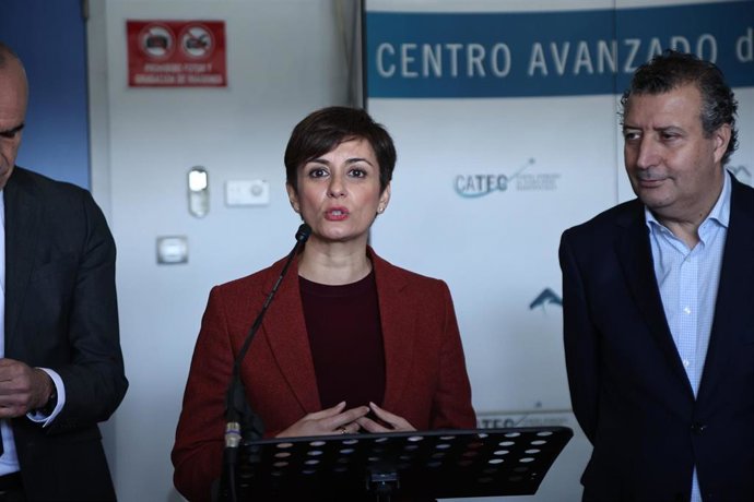 La ministra de Política Territorial y portavoz del Gobierno, Isabel Rodríguez, este jueves en Sevilla