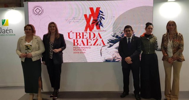 Presentación de la imagen para conmenorar el 20 aniversario de la declaración de Úbeda y Baeza como Patrimonio Mundial