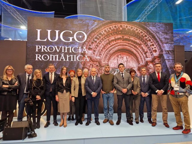 Imagen de la presentación de la Diputación de Lugo en Fitur.