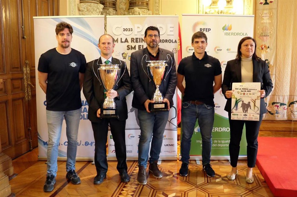 La Copa de la Reina y la Copa del Rey de Hockey Línea se celebrarán del 20 al 22 de enero en Valladolid .