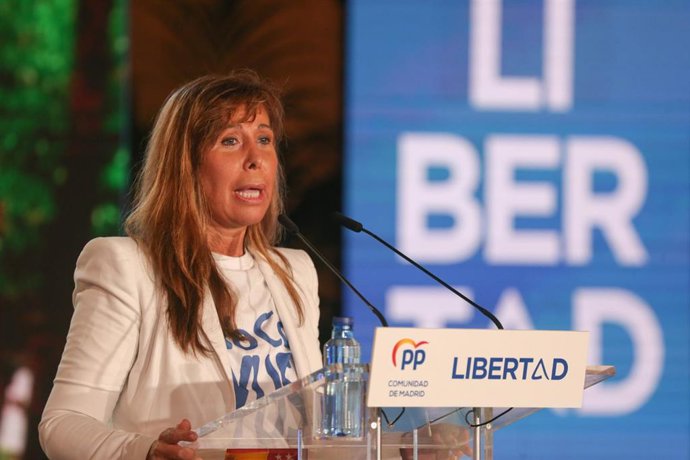 Archivo - La senadora del PP Alicia Sánchez-Camacho (Imagen de archivo)
