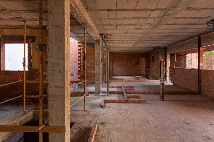 Detalle de obras de viviendas 