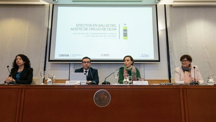 Acto de presentación de los principales resultados del estudio.