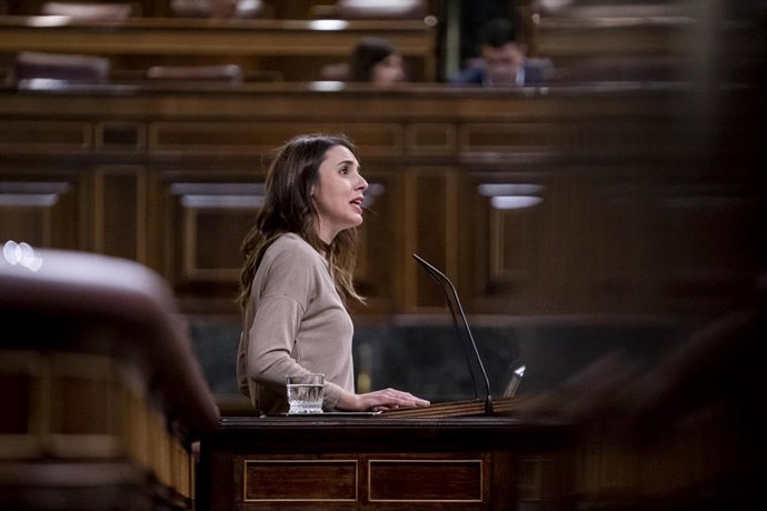 La ministra de Igualdad, Irene Montero.