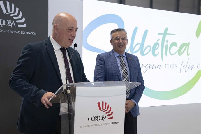 Antonio Ruiz interviene en la presentación de la oferta turística de la Subbética Cordobesa.