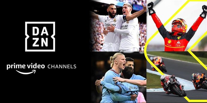DAZN se integra como nuevo canal en Prime Video.