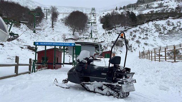 Valdezcaray inicia temporada y abre sus instalaciones y servicios para la práctica del esquí este sábado 21 de enero