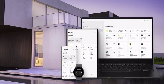 Ecosistema SmartThings controlado con un Galaxy Watch
