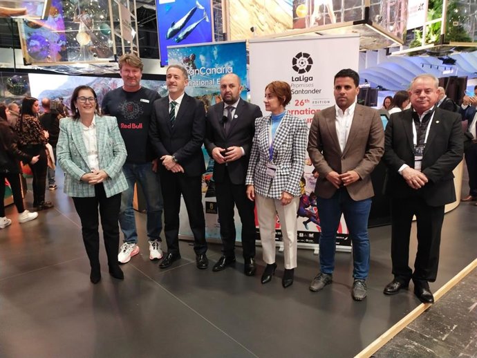 Presentación de pruebas deportivas en Gran Canaria durante Fitur 2023