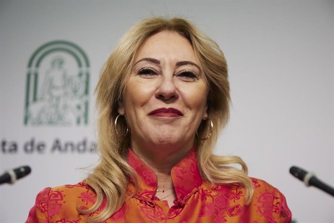 Archivo - La consejera de Economía y Hacienda de la Junta de Andalucía, Carolina España, imagen de archivo 