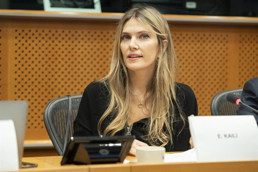 Archivo - La exvicepresidenta del Parlamento Europeo Eva Kaili