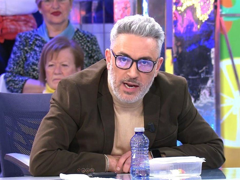 KIKO HERNÁNDEZ EN EL PLATÓ DE 'SÁLVAME DIARIO'