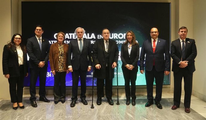 Encuentro de empresarios españoles con el presidente de Guatemala, Alejandro Giammattei