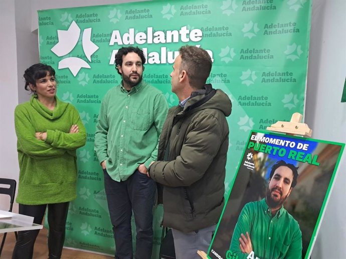 Antonio Gil, elegido candidato de Adelante Andalucía a la Alcaldía de Puerto Real