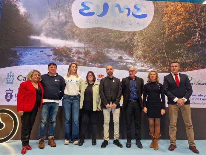Imagen de la presentación de las 'Fragas do Eume' en Fitur.