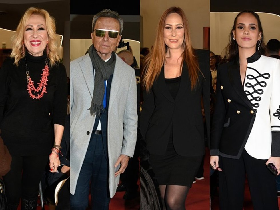 ROSA BENITO, JOSÉ ORTEGA CANO, ROSARIO MOHEDANO Y GLORIA CAMILA EN LA INAUGURACIÓN DEL MUSEO DEL TORERO