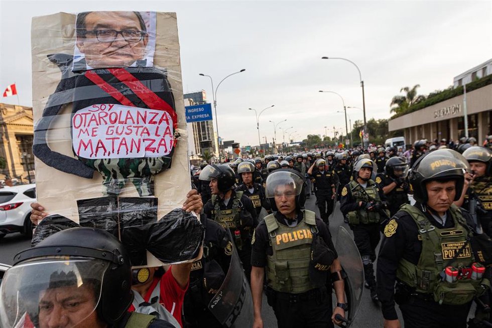 Protestas en Perú