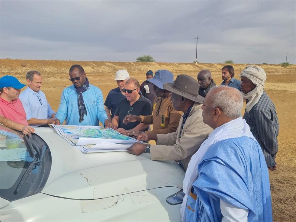 Empresario de tecnología agrícola de la Región visitaron zonas de producción en Mauritania, en una misión comercial e institucional organizada por el INFO