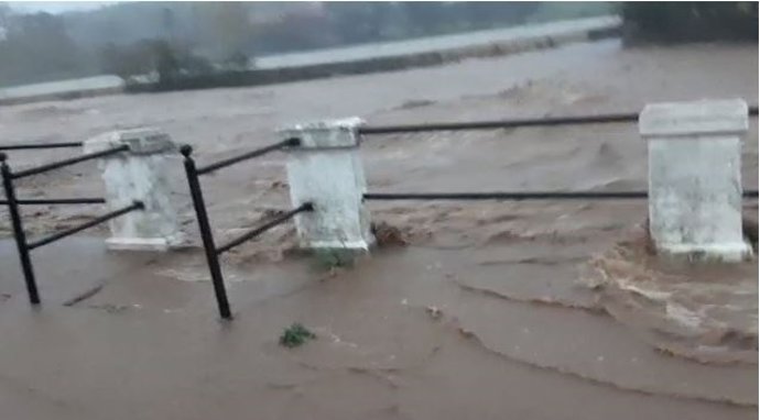 Archivo - Inundaciones por la borrasca Efrain