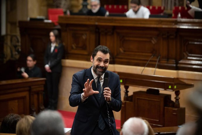 El conseller d'Empresa i Treball, Roger Torrent