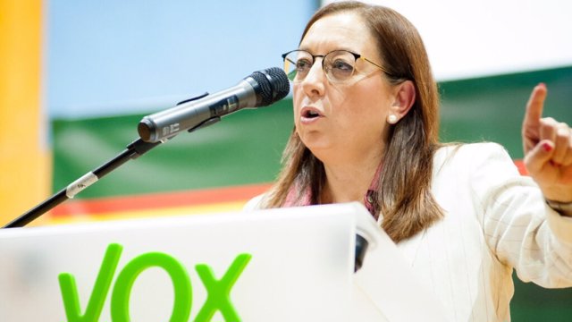 El Comité Ejecutivo Nacional de Vox ha designado a la diputada en Les Corts Valencianes Llanos Massó como cabeza de lista por la provincia de Castellón
