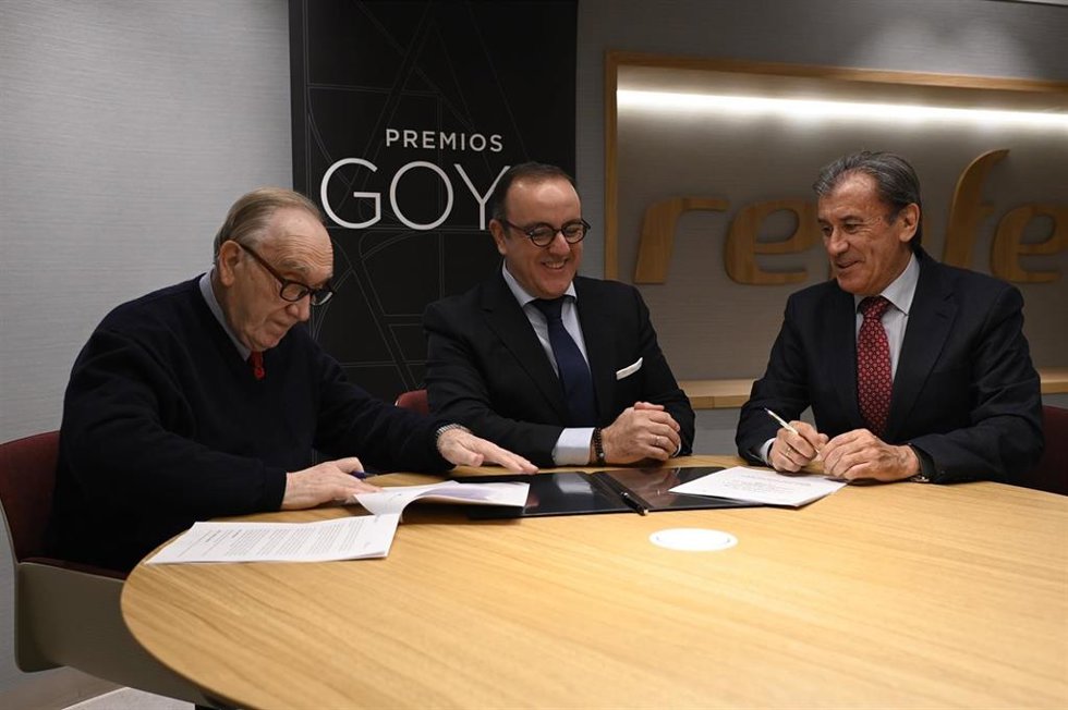 Nota De Prensa Y Fotografía. Premios Goya Renfe