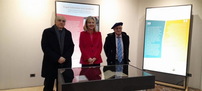 Andrés Urrutia, Ana Otadui y Gotzon Lobera