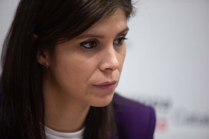 Archivo - La secretria general adjunta i portaveu d'ERC, Marta Vilalta