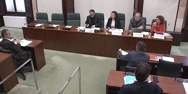La comisión de investigación de Pegasus en el Parlament.