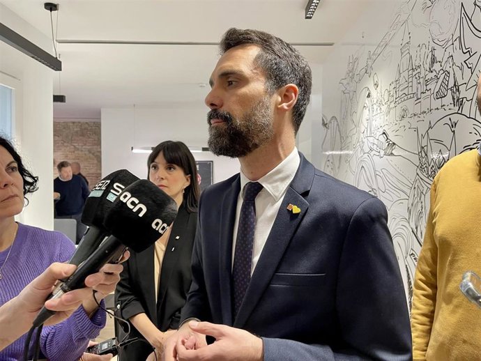 El conseller de Empresa y Trabajo Roger Torrent este viernes