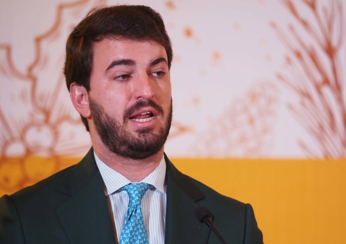 El vicepresidente de la Junta de Castilla y León, Juan García-Gallardo

