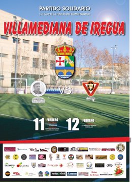 Villamediana acogerá el partido amistoso entre un equipo de veteranos de Primera División y del C. D. Logroñés a beneficio de la Fundación Ramón Grosso
