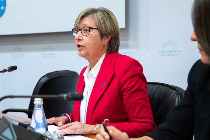 Archivo - Parlamento16,30 H.-            A Conselleira Do Mar, Rosa Quintana, Comparecer¡ Na Comisin 3 De Economa, Facenda E Orzamentos Para Expoer Os Orzamentos De 2023 Do Seu Departamento.. Foto Xo¡N Crespo