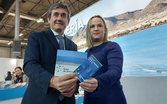 El alcalde de Adra (Almería), Manuel Cortes, en Fitur