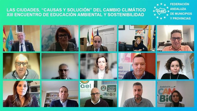 Jornada organizada por la FAMP sobre "Las ciudades, causas y solución del cambio climático. XIII encuentro de educación ambiental y sostenibilidad local"