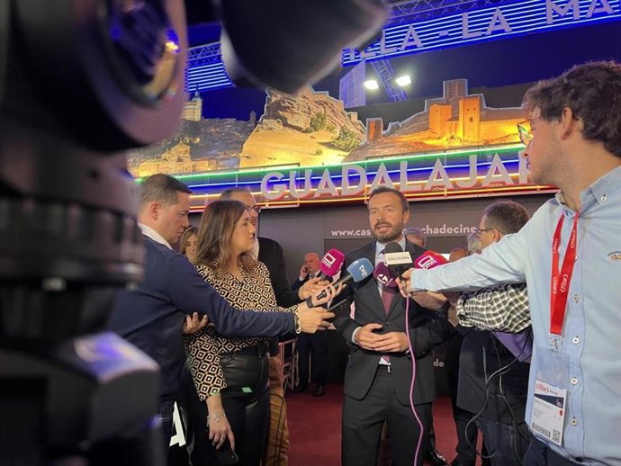 El consejero de Desarrollo Sostenible, José Luis Escudero, en Fitur.