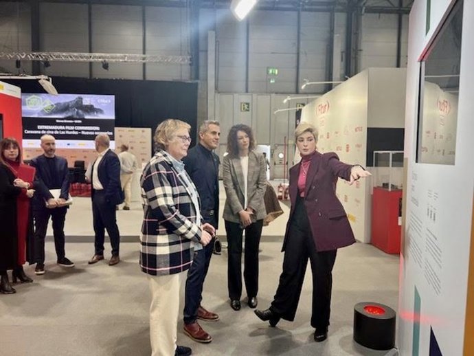 El vicepresidente de Cantabria, Pablo Zuloaga, anuncia en Fitur una nueva convocatoria de ayudas a largometrajes