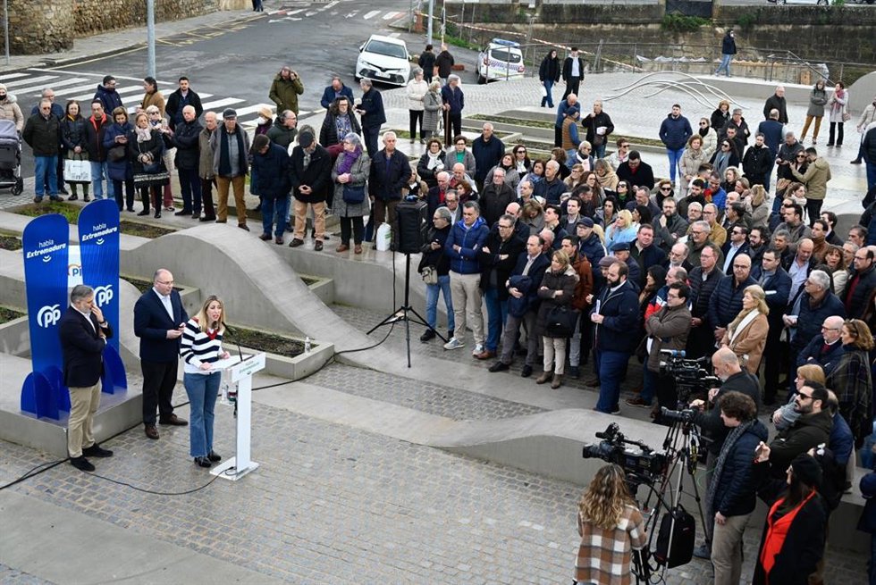 Presentación de Fernando Pizarro como candidato del PP a la Alcaldía de Plasencia.
