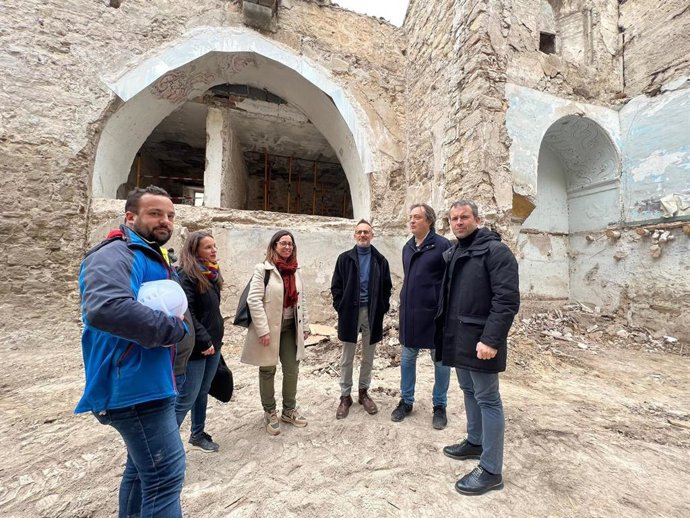 Visita a los restos de la Iglesia de San Miguel
