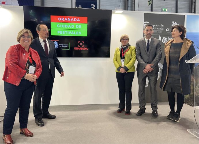 Presentación de Granada como ciudad de los festivales en Fitur 2023