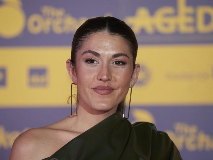 Archivo - La cantante Queralt Lahoz posa en el photocall de la entrega de los Premios de la Música Independiente, a 27 de abril de 2022, en Pamplona, Navarra (España). El Navarra Arena se convierte hoy en el epicentro nacional de la música independiente