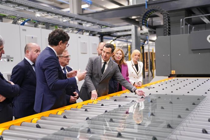 Nota De Prensa. Moreno Incide En El Objetivo De Convertir A Andalucía En La Gran Plataforma Logística Del Sur De Europa