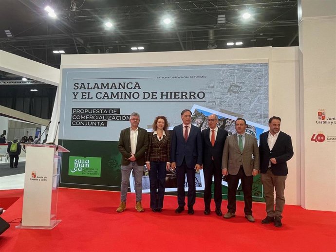Presentación de las sinergias de Salamanca y el Camino de Hierro en Fitur.