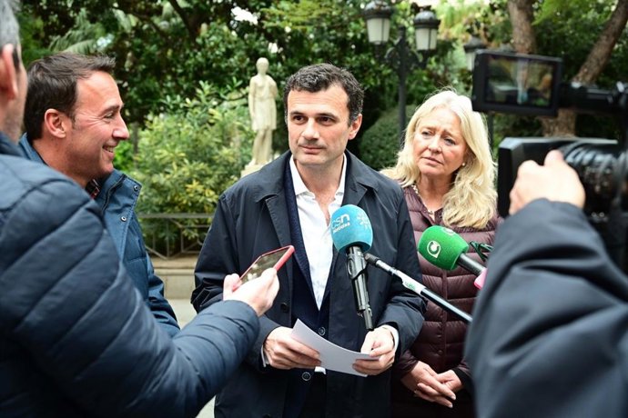 Bruno García, candidato del PP a la Alcaldía de Cádiz.