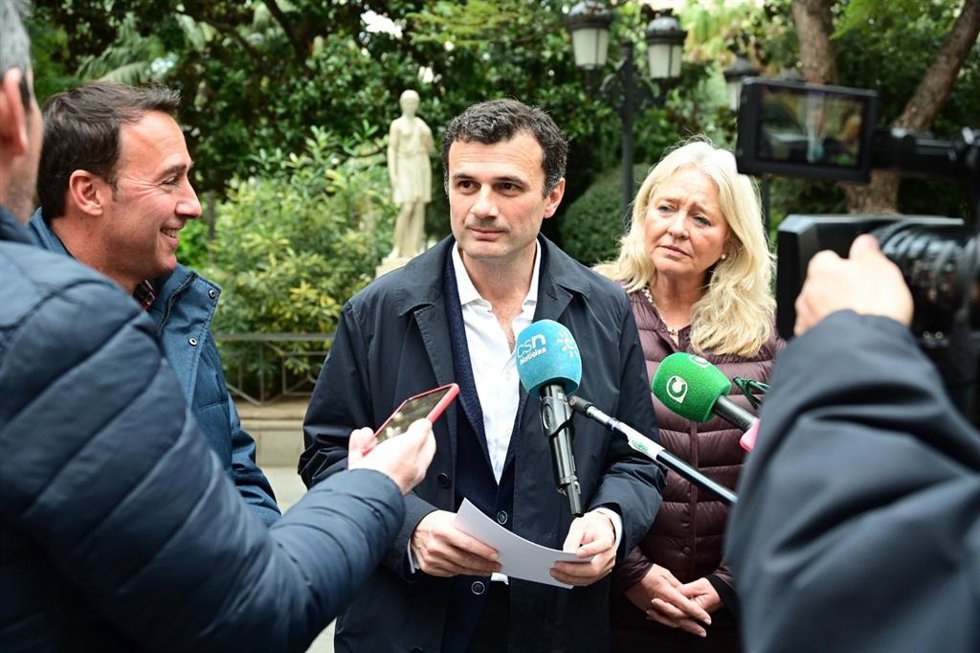 Bruno García, candidato del PP a la Alcaldía de Cádiz.
