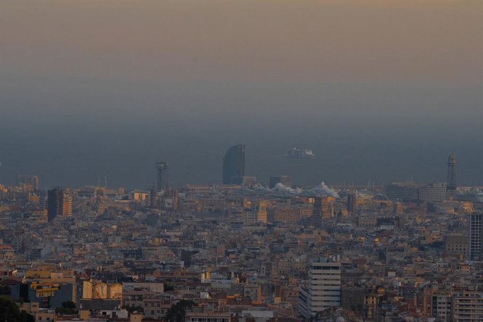 Vista panormica de la ciutat de Barcelona